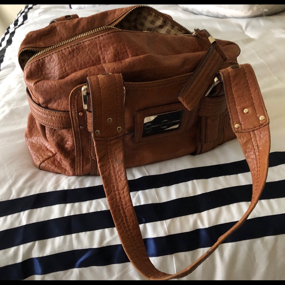 Carmel faux leather Jessica Simpson purse